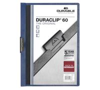 Durable DURAClip 60 A4 Clip Folder Holds Up to 60 Sheets of A4 Paper Robust