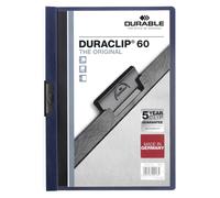Durable DURACLIP 60 Sheet Document Clip File Folder | 25 Pack | A4