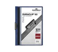 Durable Duraclip A4 Dark Blue 6mm Clip Folders (Pack Of 25)
