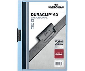 DURABLE Duraclip File 60 Sheets A4 Blue