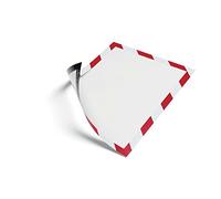 Durable Duraframe Security Magnetic A4 RD White PK5