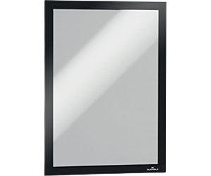 DURABLE DURAFRAME A4 Display Frame Adhesive Black Adhesive PVC 488201 23.6 (W) x 0.3 (D) x 32.3 (H) cm Info Frame Pack of 10