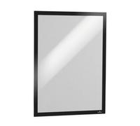 Durable Duraframe Self Adhesive Magnetic Signage Frame, A3 Black