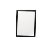 Durable DURAFRAME® GRIP Self-Gripping Magnetic Frame | A4 Black | Pack of 1 | Perfect For Use On Fabric Surfaces | Hook & Loop Attachment