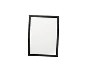 Durable DURAFRAME® GRIP Self-Gripping Magnetic Frame | A4 Black | Pack of 1 | Perfect For Use On Fabric Surfaces | Hook & Loop Attachment