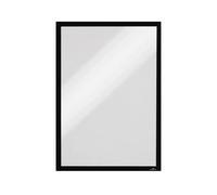 Durable DURAFRAME A3 Magnetic Display Frames for Metal Surfaces - Anti-Glare Sign and Poster Holders - 5 Pack - Black - Perfect for Fridges and Whiteboards