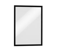 Durable DURAFRAME A3 Magnetic Display Frames for Metal Surfaces - Anti-Glare Sign and Poster Holders - 5 Pack - Black - Perfect for Fridges and Whiteboards