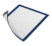 DURABLE DURAFRAME Magnetic A4 Display Frame Magnetic Blue PP (Polypropylene) 486907 24.5 (W) x 0.5 (D) x 32.5 (H) cm Pack of 5