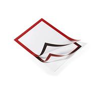 Durable Duraframe Self Adhesive Frame A4 Red (Pack of 2) 487203