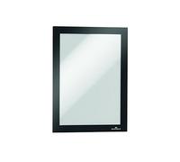 Durable Durable Duraframe Magnetic Display Frame Self Adhesive A5 Black