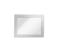 Durable DURAFRAME Self-Adhesive Magnetic Frame A6 Format In Silver Pack of 2
