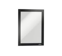 Durable DURAFRAME Self-Adhesive Magnetic Frame | A5 Format In Black | Pack of 10 Frames | Document Frame for Professional Internal Signage