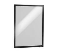 Durable DURAFRAME Self Adhesive Magnetic Signage Frame | 6 Pack | A3 Black