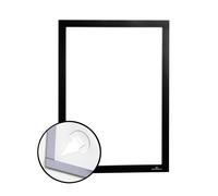 Durable Duraframe Wallpaper Poster Mount Holder Signage InfoFrame A4 Black 4843