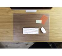 Durable DURAGLAS® Desk Mat Transparent 65 x 50 cm Pack of 1 Anti-Glare and