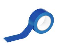 Durable DURALINE Floor Marking Tape - Self-Adhesive Temporary Marking Tape - 33 Metre Roll - Quick & Easy Application - Perfect for Temporary Marking - Blue