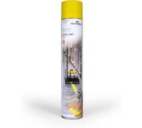Durable DURALINE Floor Marking Spray 750ml - Permanent Line Paint - Yellow - Easy to Use - Perfect for Painting Warehouse, Production and Factory Floors