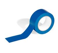 Durable DURALINE Strong Removable PVC Floor Marking Tape | 50mm x 33m | Blue