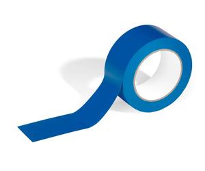 Durable DURALINE Strong Removable PVC Floor Marking Tape | 50mm x 33m | Blue