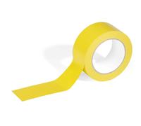 Durable DURALINE Strong Removable PVC Floor Marking Tape | 50mm x 33m | Yellow