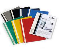 Durable Duraplus Presentation Folder A4 Assorted Colours Pack 25