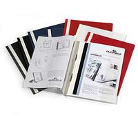 Durable DURAPLUS Presentation Folder - Pack of 25 A4 Assorted Folders - Ideal for Storing Presentations, Invoices, Quotations, School Work & More