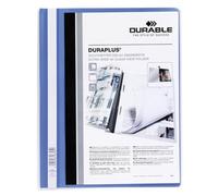 Durable DURAPLUS Project Folder Document Report File | 25 Pack | A4+ Blue Durable Blue