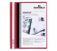 Durable Duraplus Project Folder Document Report File - 25 Pack - A4+ Red