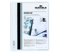 Durable Duraplus Report Folder Extra Wide A4 White 257902 Pack of 25