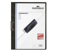 Durable DURAQUICK 20 Clip Folder A4 Black (Pack of 20) 2270/01