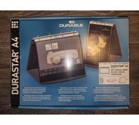 Durable Durastar Tabletop Presenter A4 Landscape Graphite Grey 8567/39