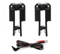 Durable Ear Clips for TENS 7000 and Similar Units, Thick-Thin Double-Sided 2mm for Enhanced Contact & Comfort, 2-Pack