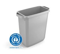 Durable Waste bin DURABIN ECO 60 Litre Rectangular 282x590x600mm Grey 1800503050