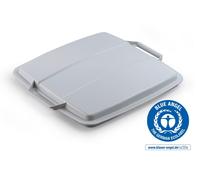 Durable ECO 90L Bin Lid Grey | Recycled Plastic Square Lid | DURABIN