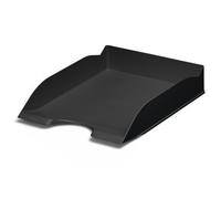 Durable ECO Recycled Plastic Stackable Letter Tray A4+ Black 775601
