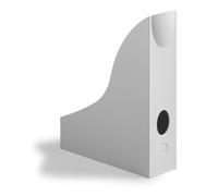 Durable ECO Recycled Plastic Magazine Rack A4 Grey 775710