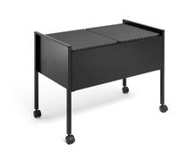 Durable 308201 Eco Hanging Folder Cart 100 Duo Black