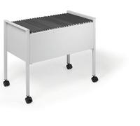 Durable Eco Universal Suspension File Trolley - For 80 A4 Folders - Grey