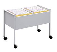 Durable Economy Suspension File Trolley - Black/Grey
