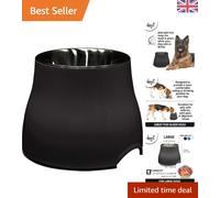 Durable Elevated Dog Dish Set - 2-in-1 Design, 900ml Capacity, Dishwasher Safe