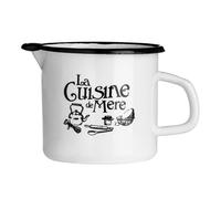 Durable Enamel Build Jug, Lightweight Design Small Milk Jug For Kids Bedroom, Charming Design Kitchen Jug