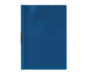 Durable EUROCLIP 30 Sheet Document Metal Clip File Folder | 25 Pack | A4 Blue