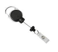Durable Extra Strong Badge Reel Black 832901