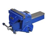 Faithfull Mechanics Vice 200Mm(8In) C/W Mag Jaws, Blue