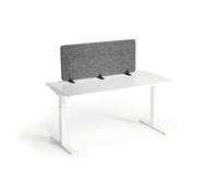 Durable Felt Desk Divider Panel - Visual Acoustic Privacy Partition 12