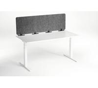Durable EFFECT Foldable Felt Desk Divider 60% Recycled W1600 x H500mm