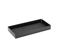 Durable Felt Lined Metal Drawer for Monitor Riser Stand - 47 x 22 cm Durable Black One Size
