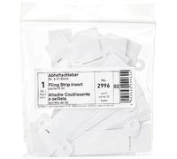 Durable 299602 Filing Slide (for Filing in binders) 50 Pieces, White