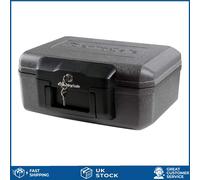 Sentry Safe 1210 Portable Fireproof Safe Box with Key Lock, Small