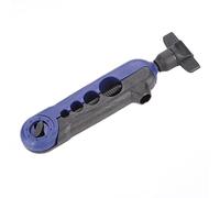 Durable Fishing Tool Portable Line Spooling System Pocket Size Rod Attachment for Anglers Plastic Blue 6.5 X 1.57inch